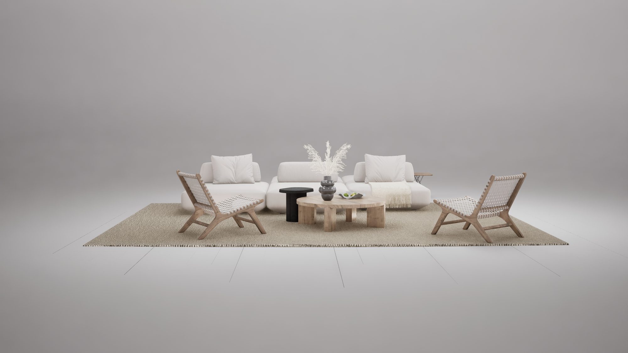 Configured in the Spaces studio